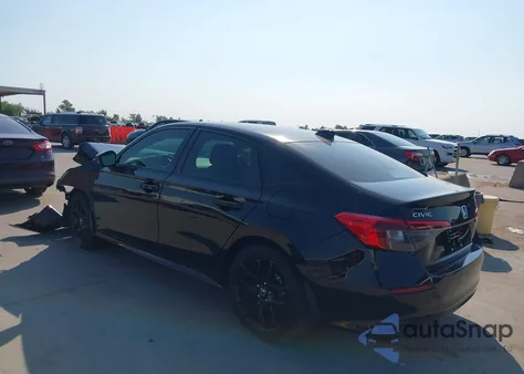 2024 Honda Civic Sport z USA, uszkodzony, nr VIN 2HGFE2F50RH582136